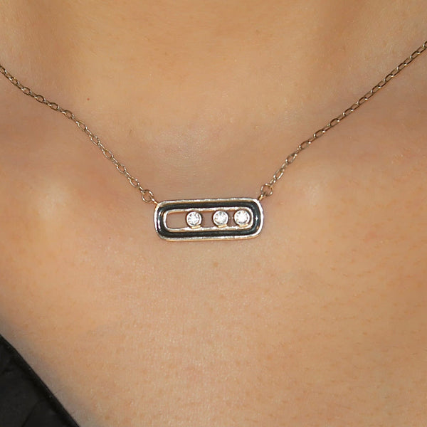 Move Stone Necklace