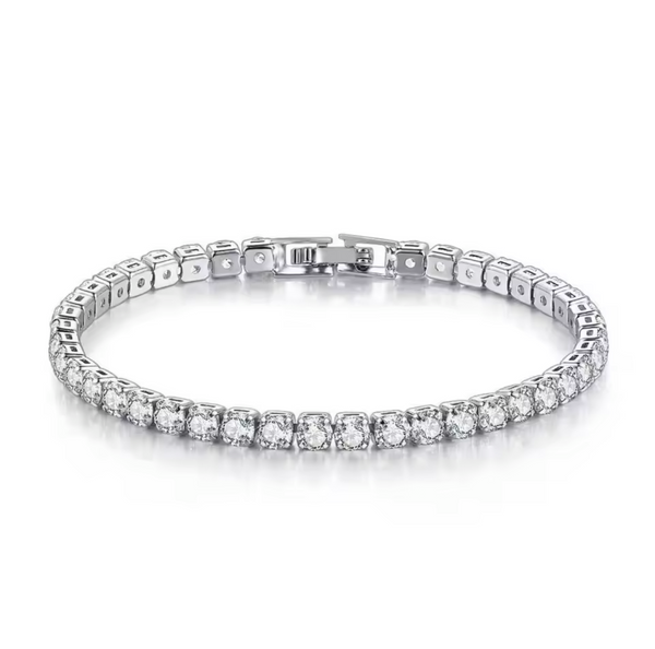 Silver Tennis Bracelet