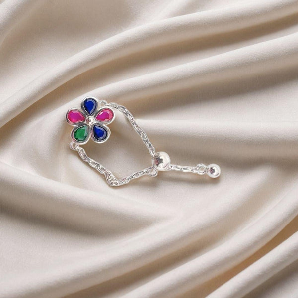Multicolor Daisy Adjustable Ring