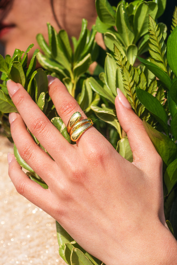 Dual Wave Ring