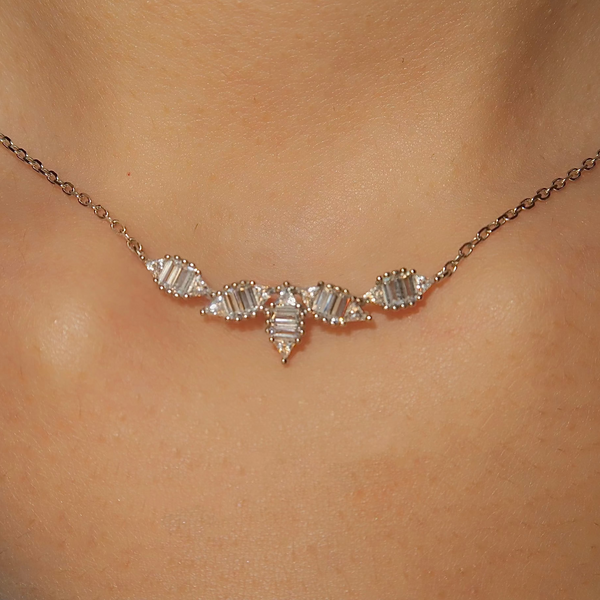 Tear Drops Sequence Necklace