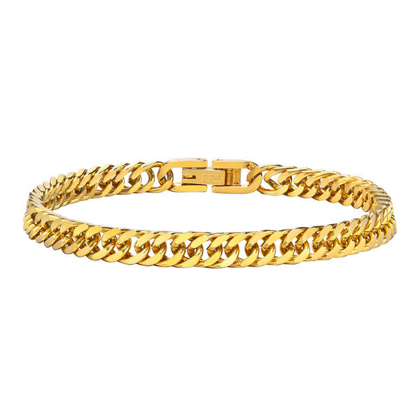 Stainless Steel Double Woven Bracelet